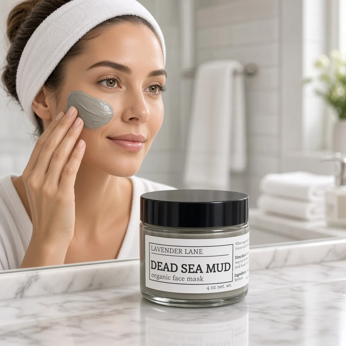 Dead Sea Mud Mask | Lavender Lane Farm